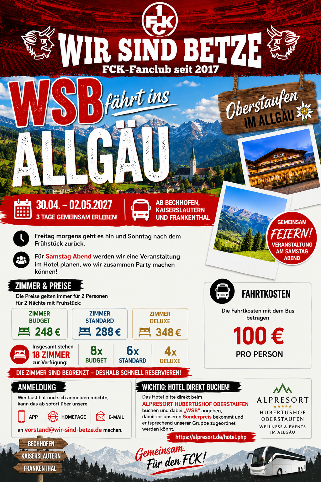 WSB fährt ins Allgäu